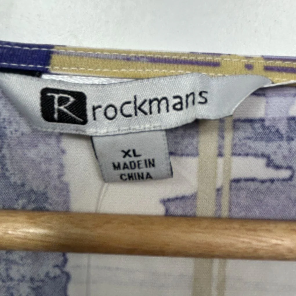Rockmans Purple Top - Size XL - Image 2