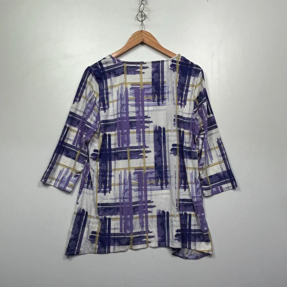 Rockmans Purple Top - Size XL - Image 5