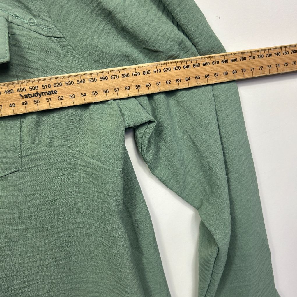 Rockmans Sage Green Shacket - Size 18 - Image 7