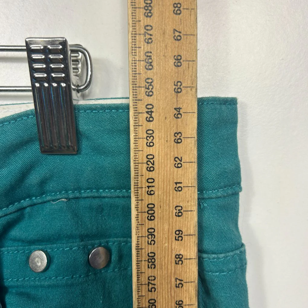 Rockmans Teal Bermuda Shorts - Size 16 - Image 5