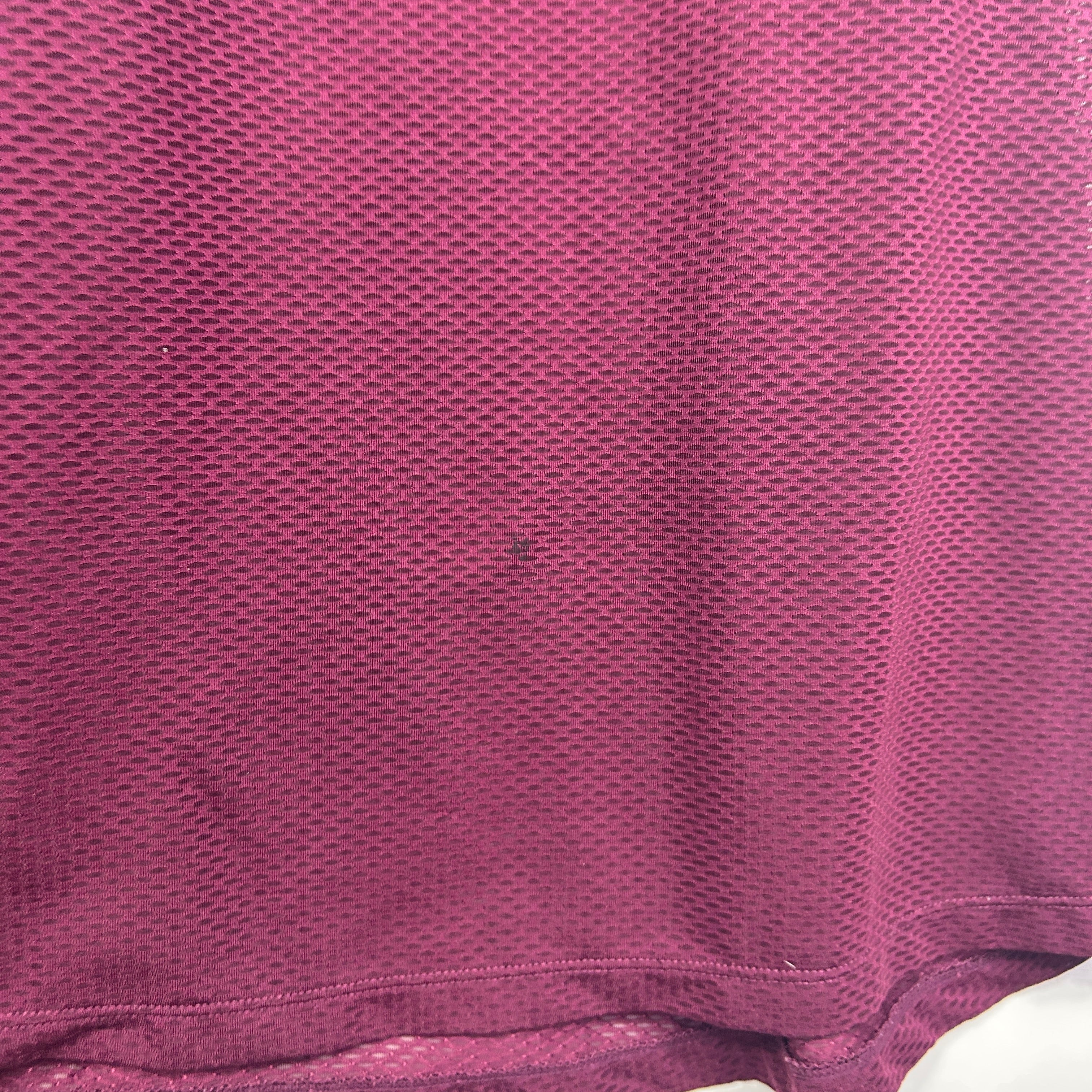 Rockwear Burgundy Textured Sleeveless Activewear Top - Size 14 - Image 4