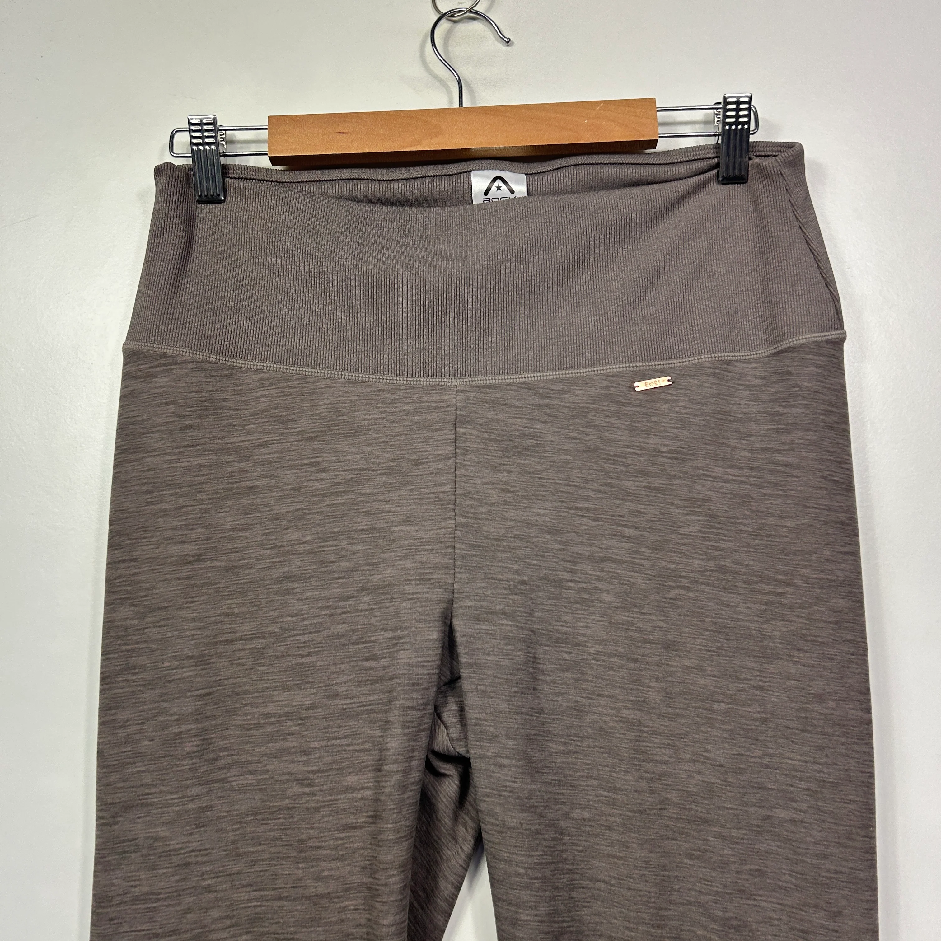 Rockwear Chocolate Brown Activewear Leggings - Size 16 - Image 3