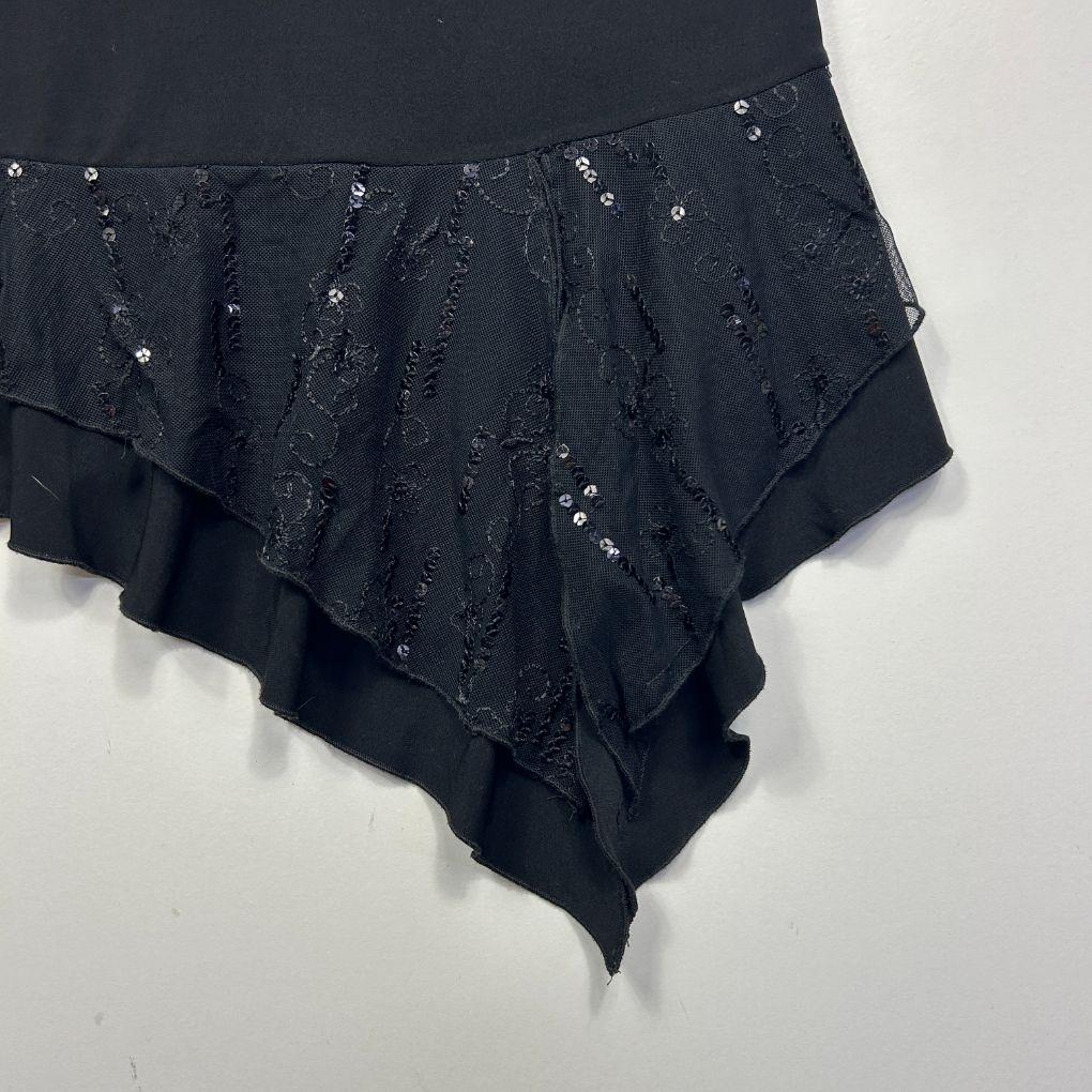 Rosanna Black Sequin Skirt - Size 18 - Image 2