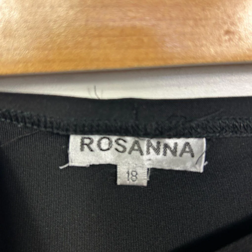 Rosanna Black Sequin Skirt - Size 18 - Image 6