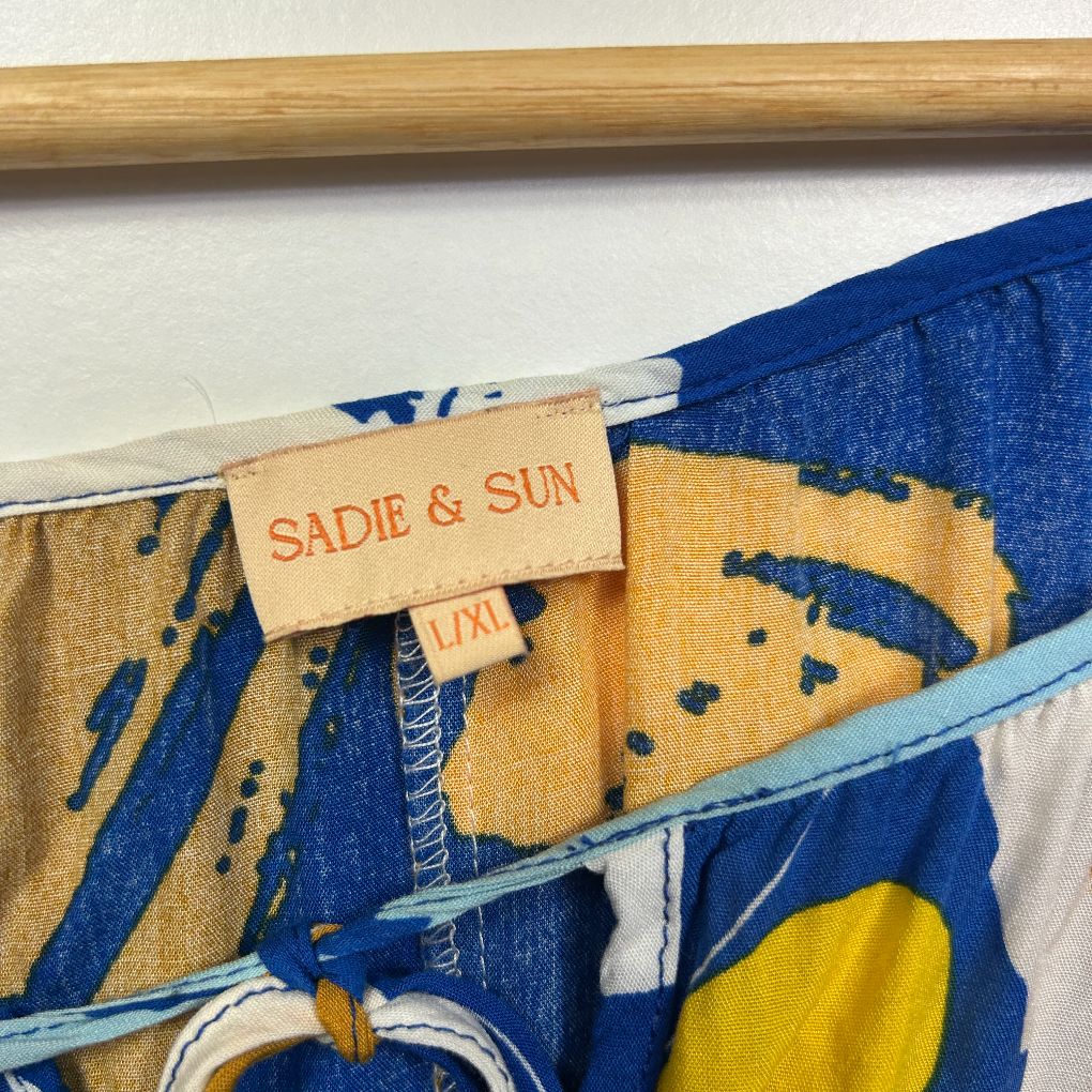 Sadie and Sun Multicoloured Top - Size L/XL - Image 3