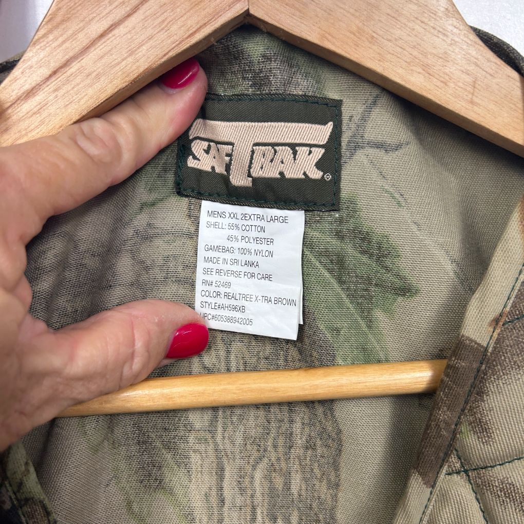 SafTBak Camo Hunting Vest - Size Mens 2XL - Image 2