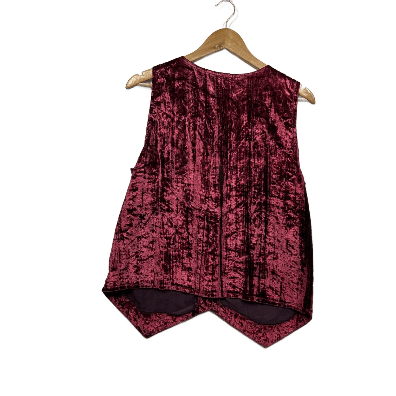 Vintage Velvet Vest Top Size 12 - Image 2