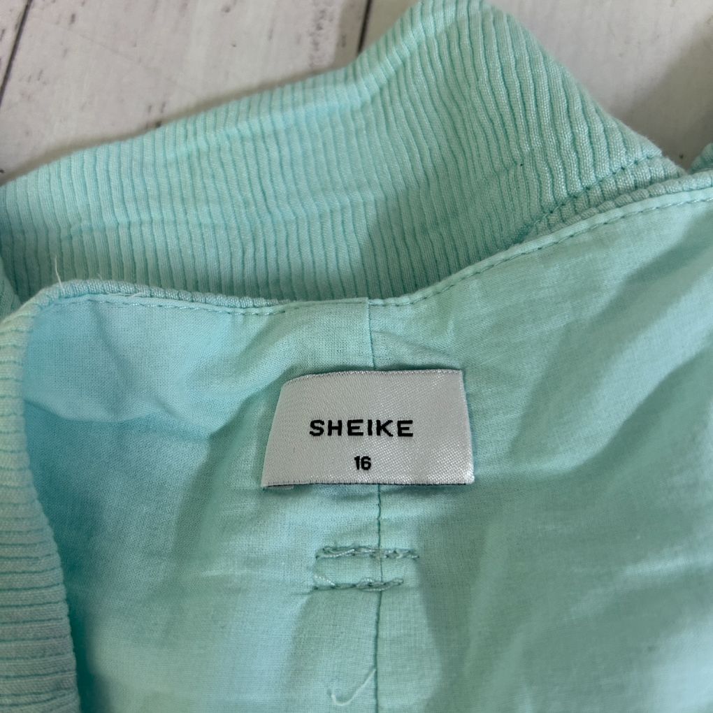 Sheike Mint Linen Shorts - Size 16 - Image 3