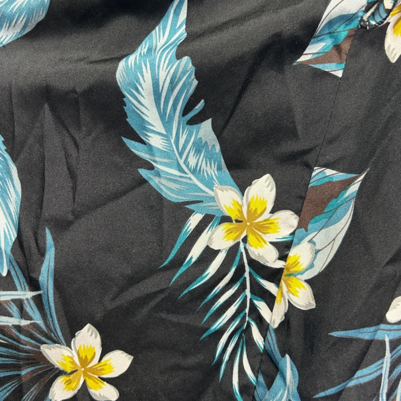 SHEIN Curve Black Floral Off Shoulder Short Sleeve Playsuit Romper 1XL 16 - Image 3