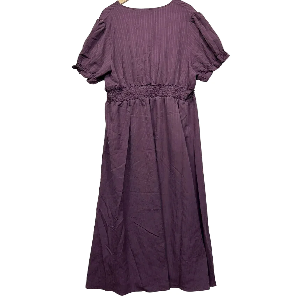 Shein Curve Purple Dress - Size 22 - Image 5