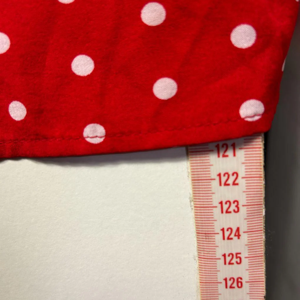 Shein Curve Red Polka Dot Dress - Size 22 - Image 7
