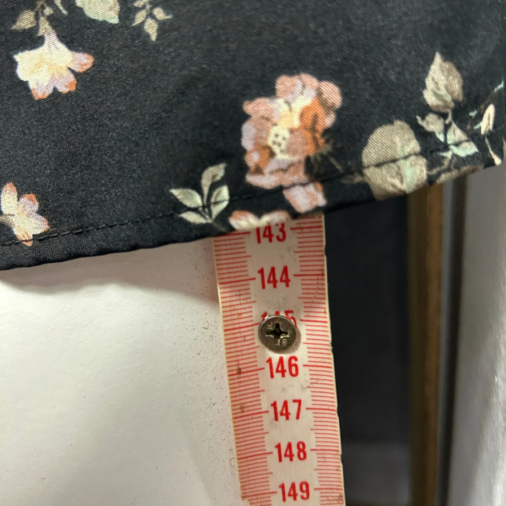 Shein Maxi Dress Size 4XL Black Long Sleeve Floral Long Length - Image 10