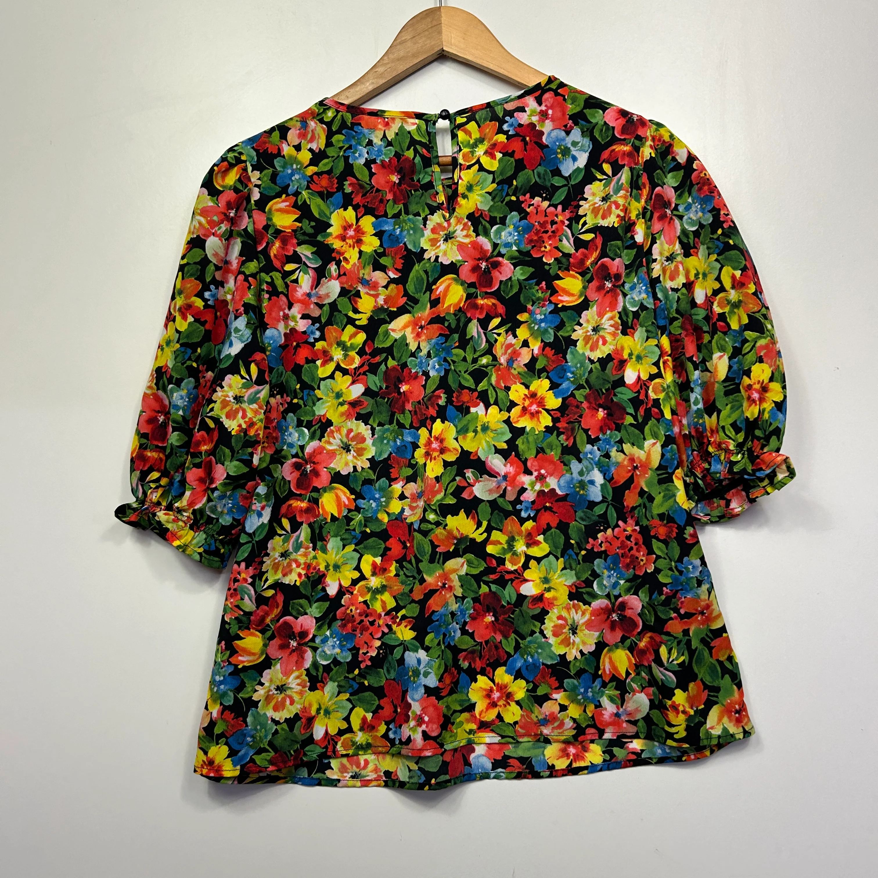 Shein Multicoloured Floral Top - Size XL - Image 2