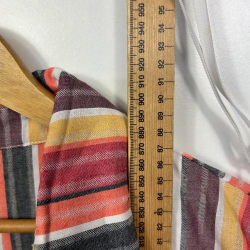 Shein Multicoloured Striped Sleeveless Shirt - Size 1XL - Image 6