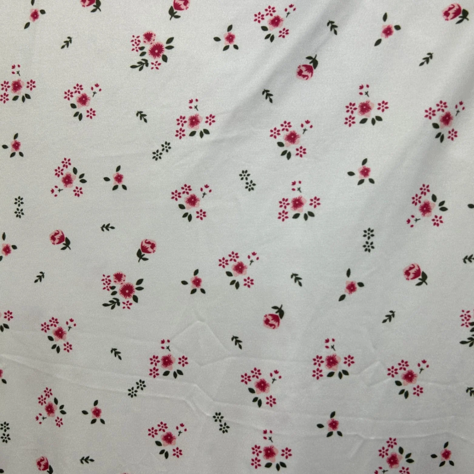SHEIN White Pink Long Floral Skirt Size XL 14 16 - Image 3