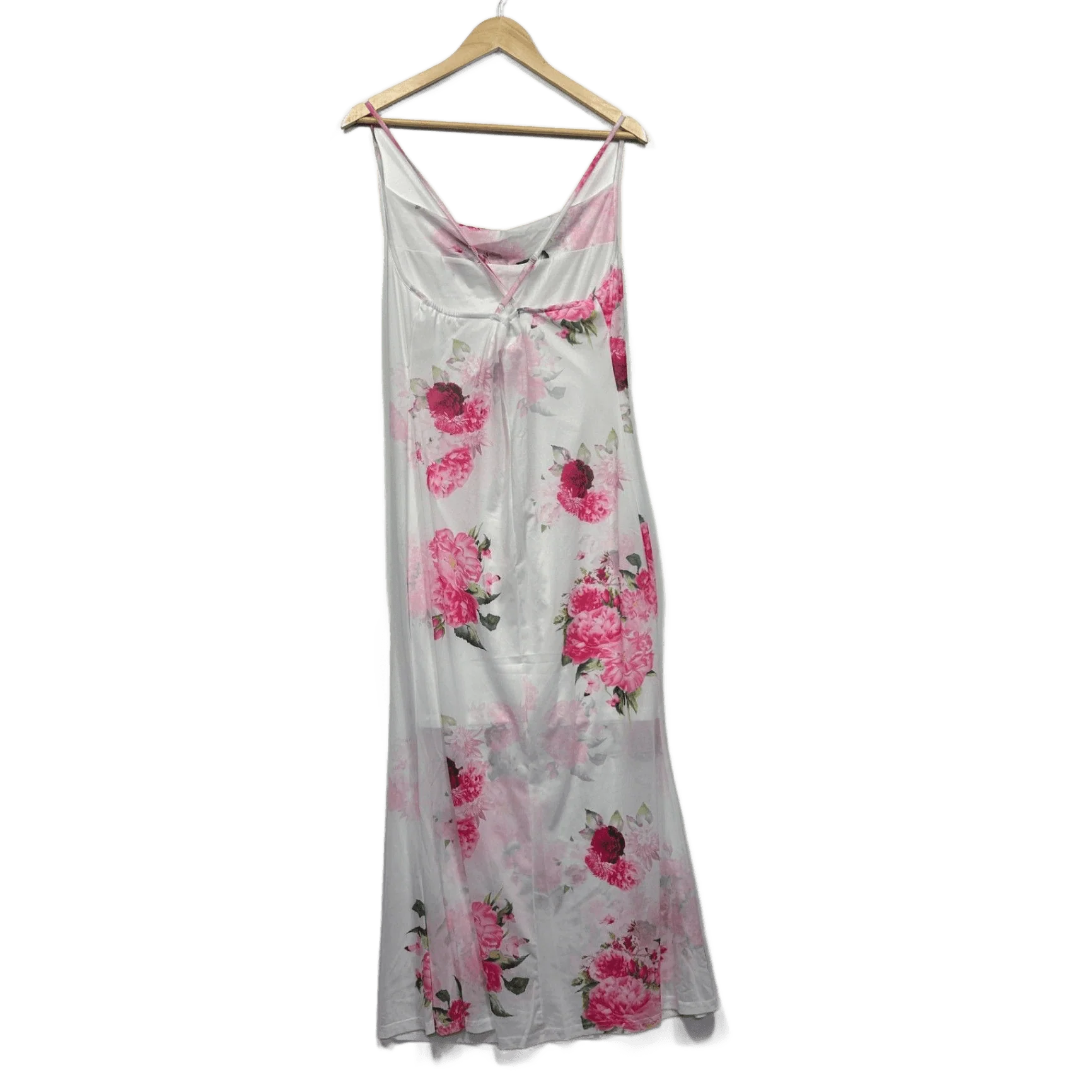 Shein White Pink Sleeveless Dress Size 12-14 - Image 2