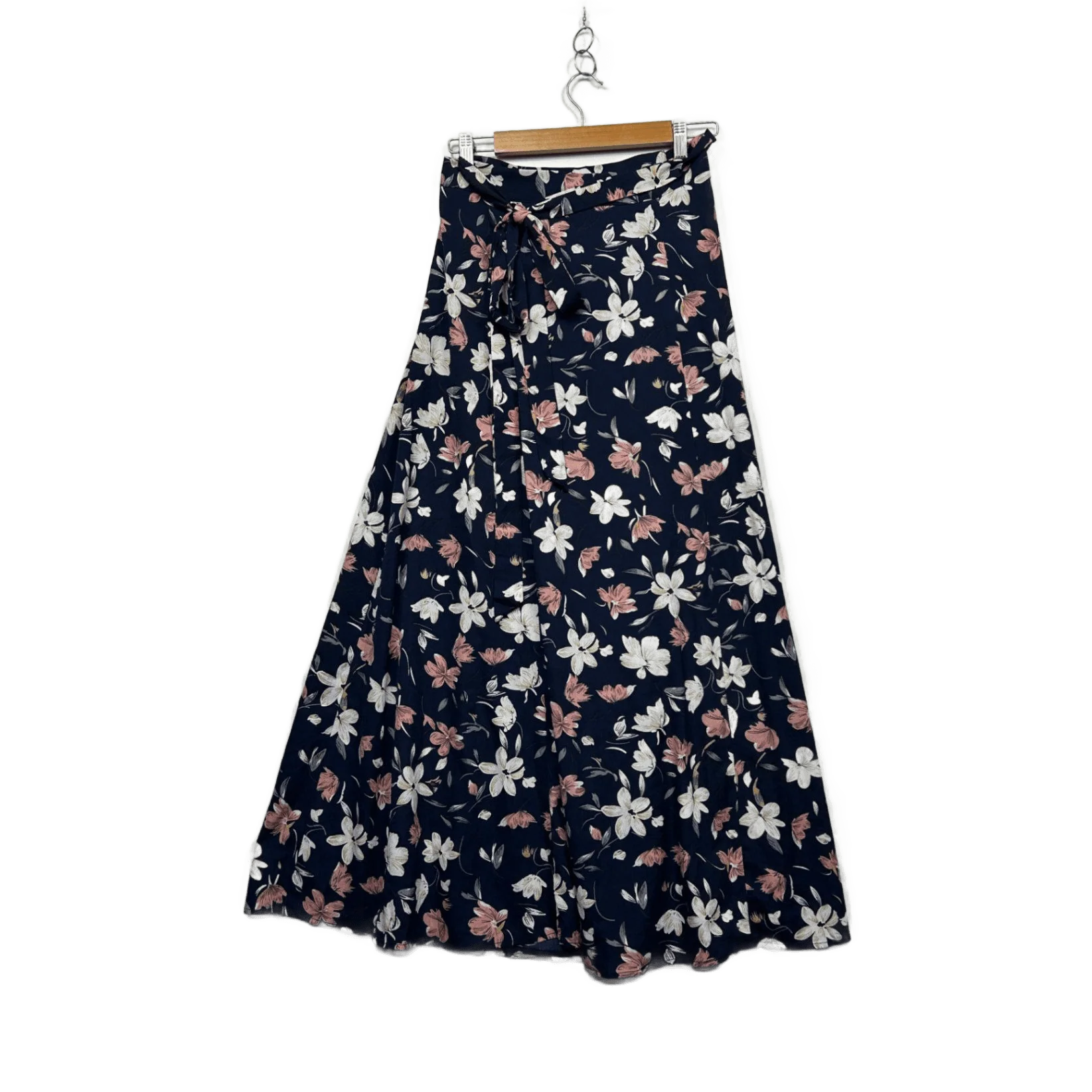 SHEIN Womens Blue Floral Maxi Skirt Size L - Image 2