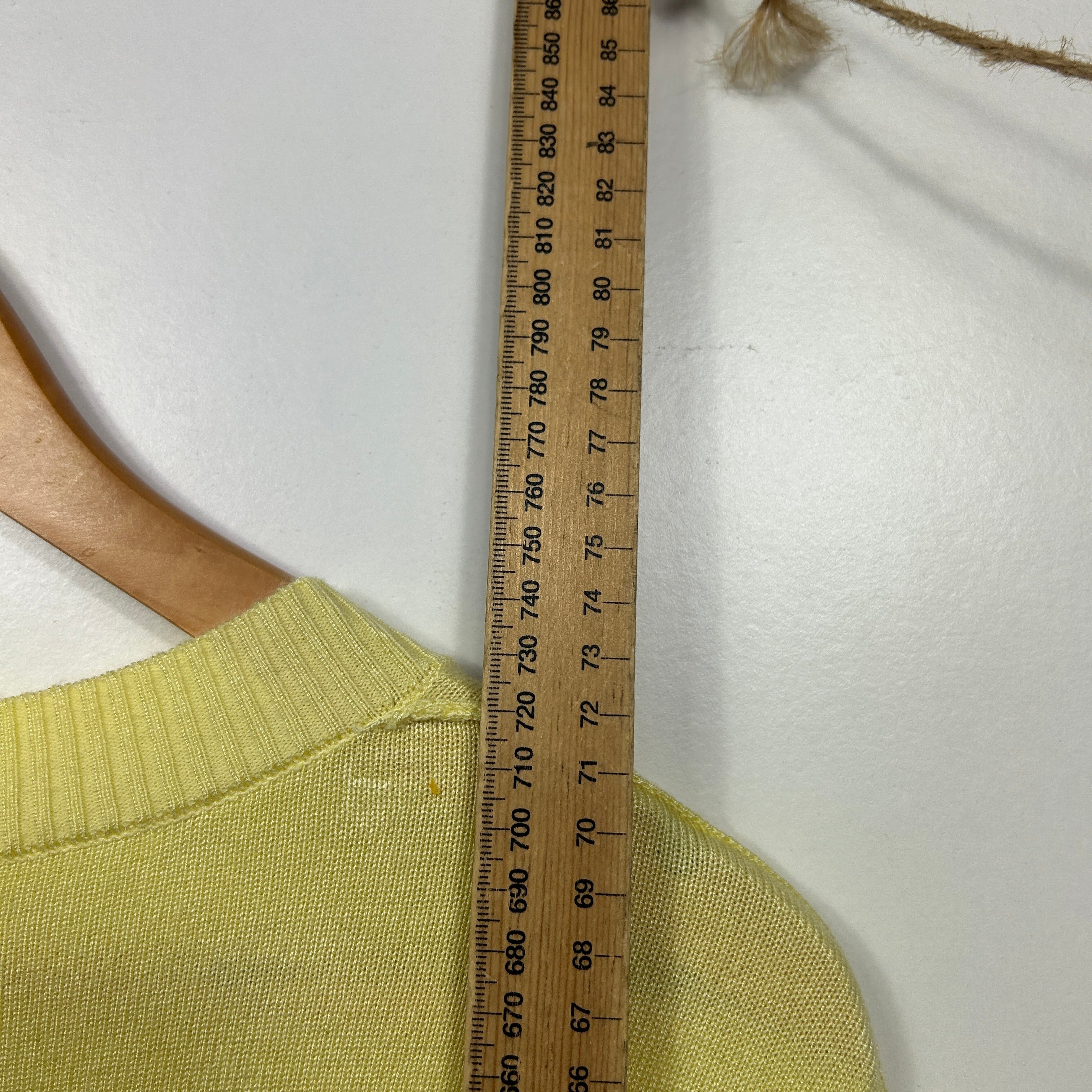 Silence & Noise Yellow Knit Top - Size M/L - Image 5