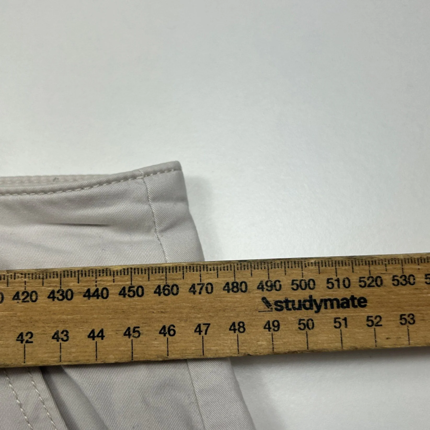Sportscraft Beige Pockets Cotton Straight Leg Chinos Trousers Pants Size 16 - Image 6