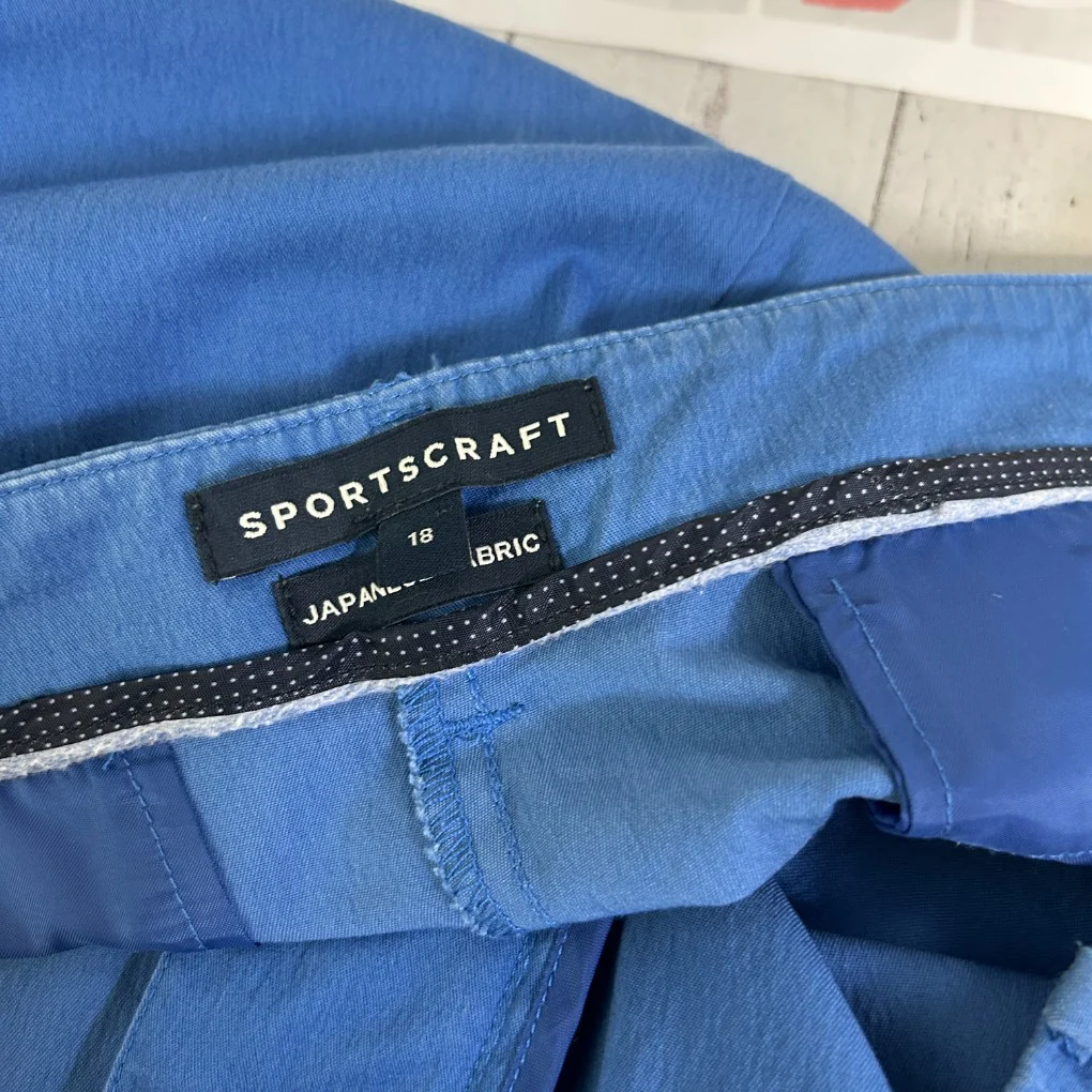 Sportscraft Blue Trousers - Size 18 - Image 3