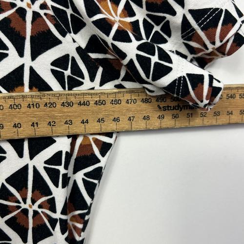 Sportscraft Geometric Print Top - Size 14 - Image 6