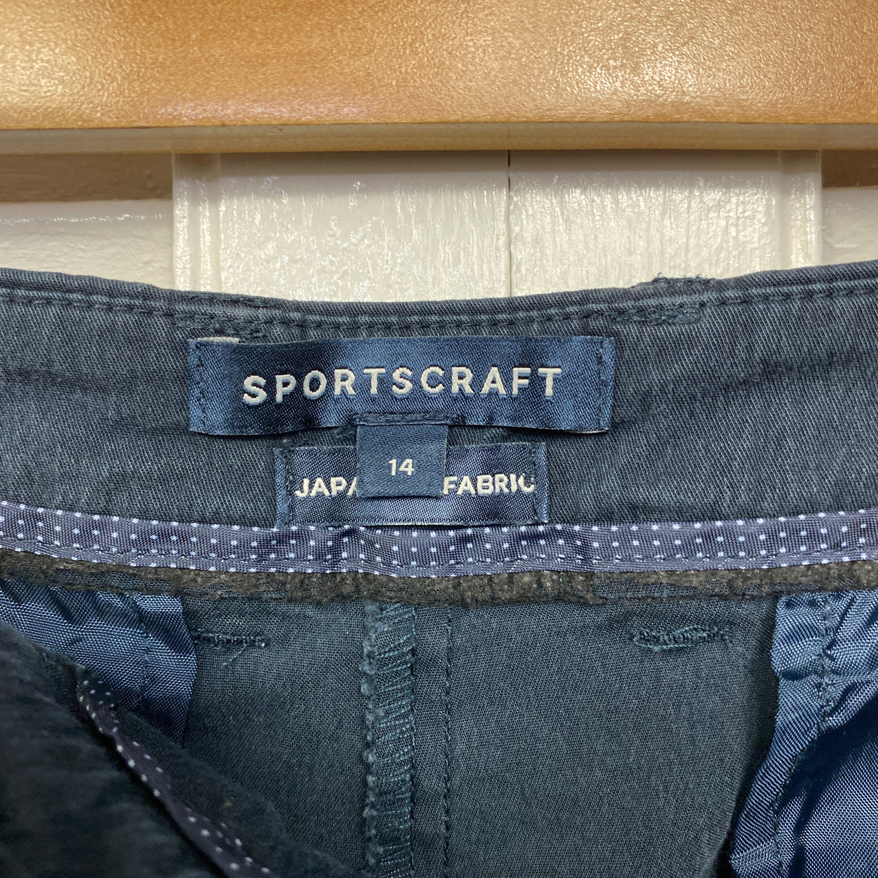 Sportscraft Shorts Size 14 Navy Zip Fly - Image 4