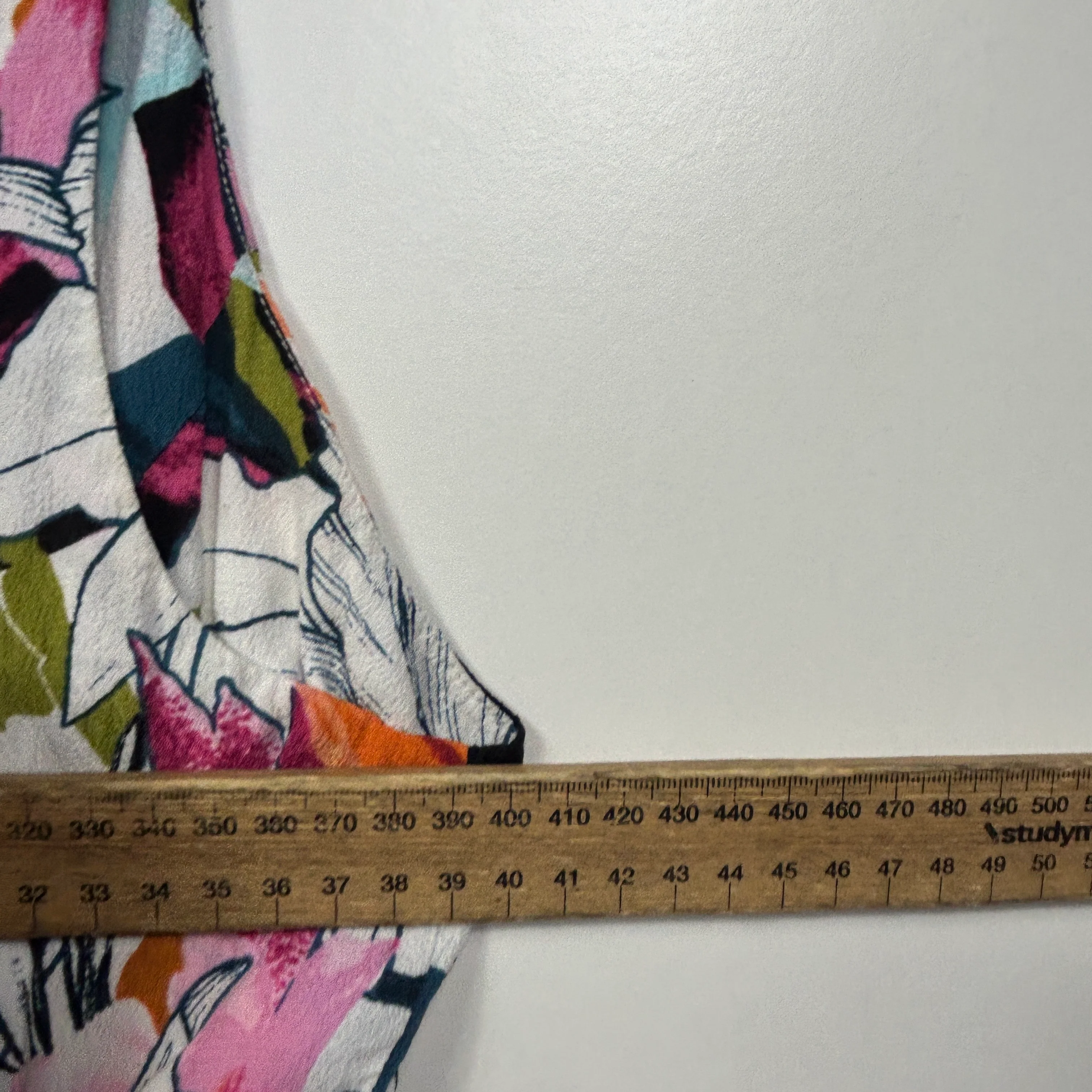 Sportsgirl Floral Maxi Dress with Waist Cut Out - Size 14 - Image 5