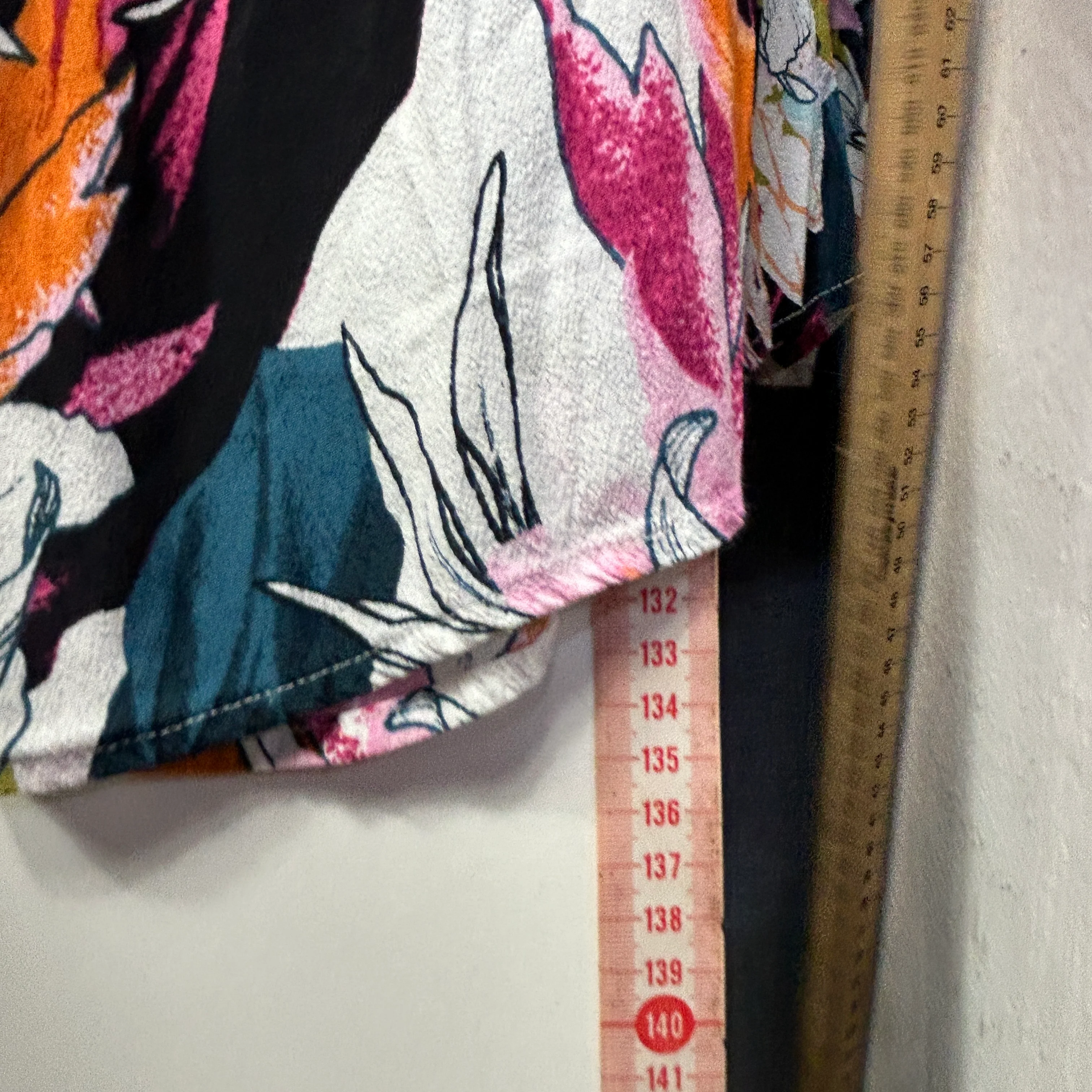 Sportsgirl Floral Maxi Dress with Waist Cut Out - Size 14 - Image 6