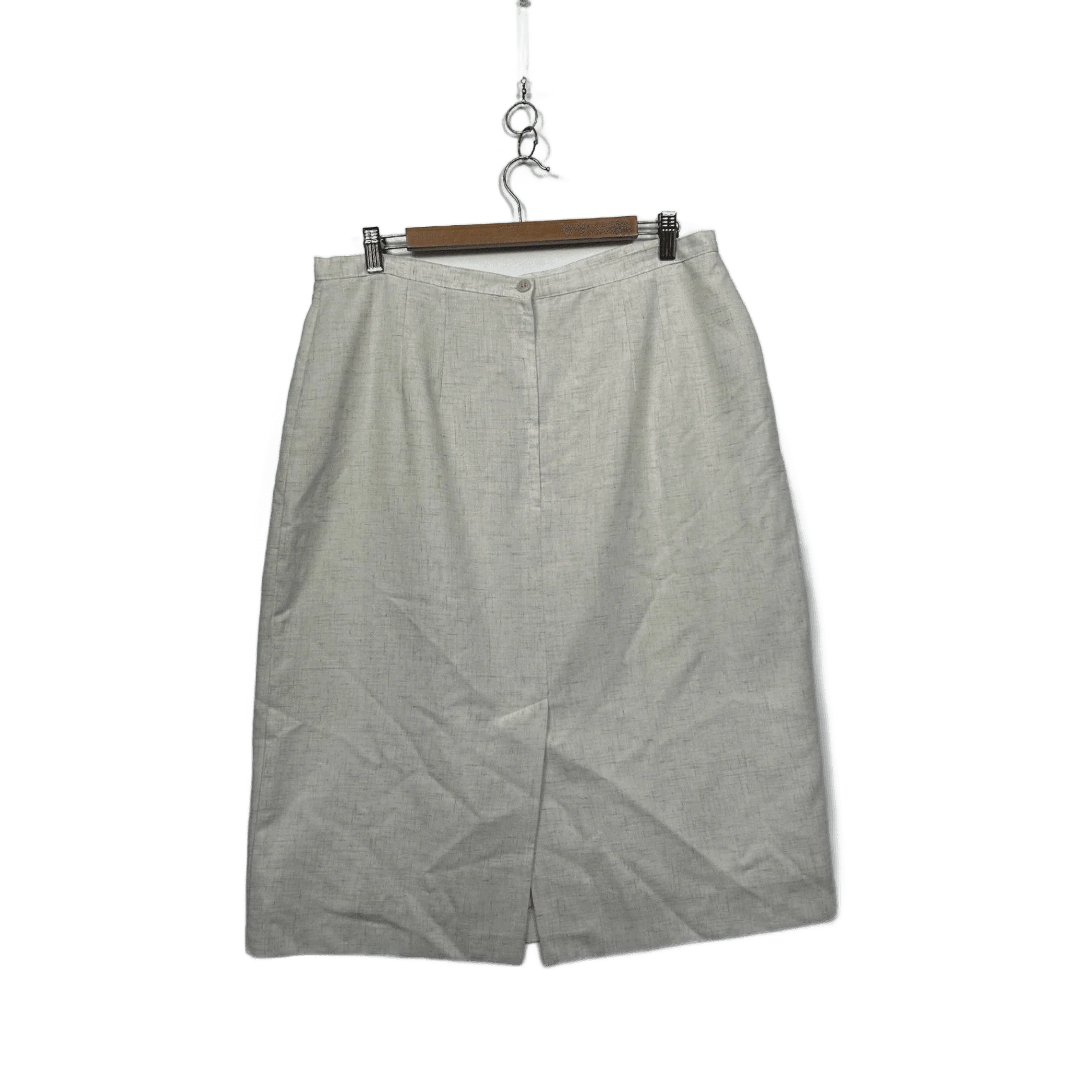 St Michael Marks & Spencer Womens Beige Skirt Size 16 - Image 2