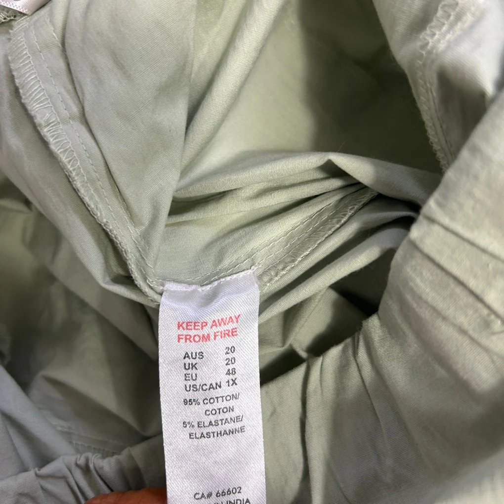 Oreintque Green Shorts - Size 20 - Image 4