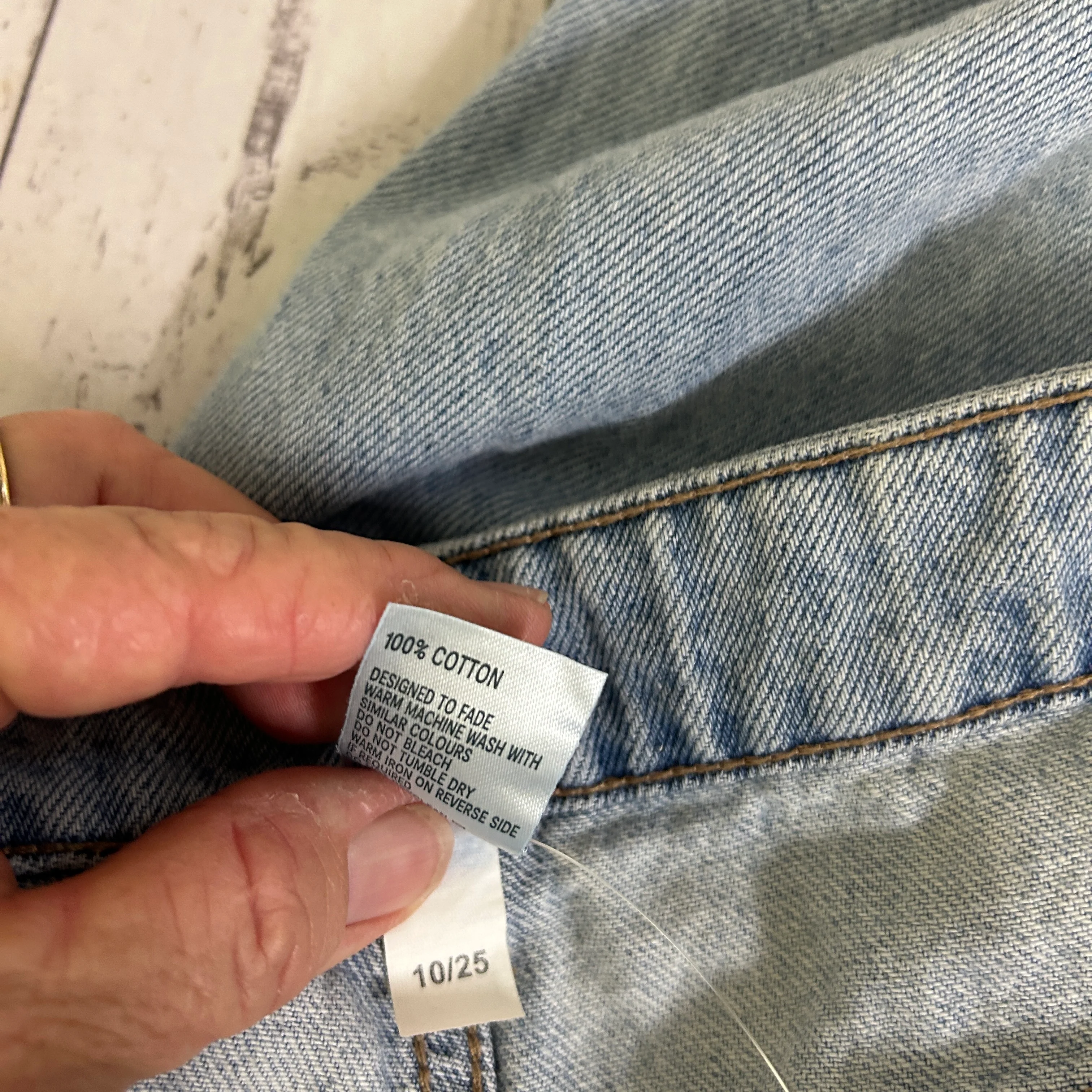 Anko Longline Carpenter Denim Shorts - Size 20 - Image 4