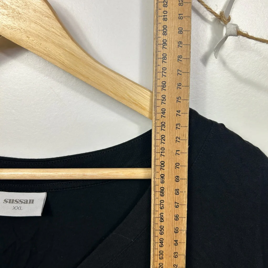Sussan Black T-Shirt - Size XXL - Image 6