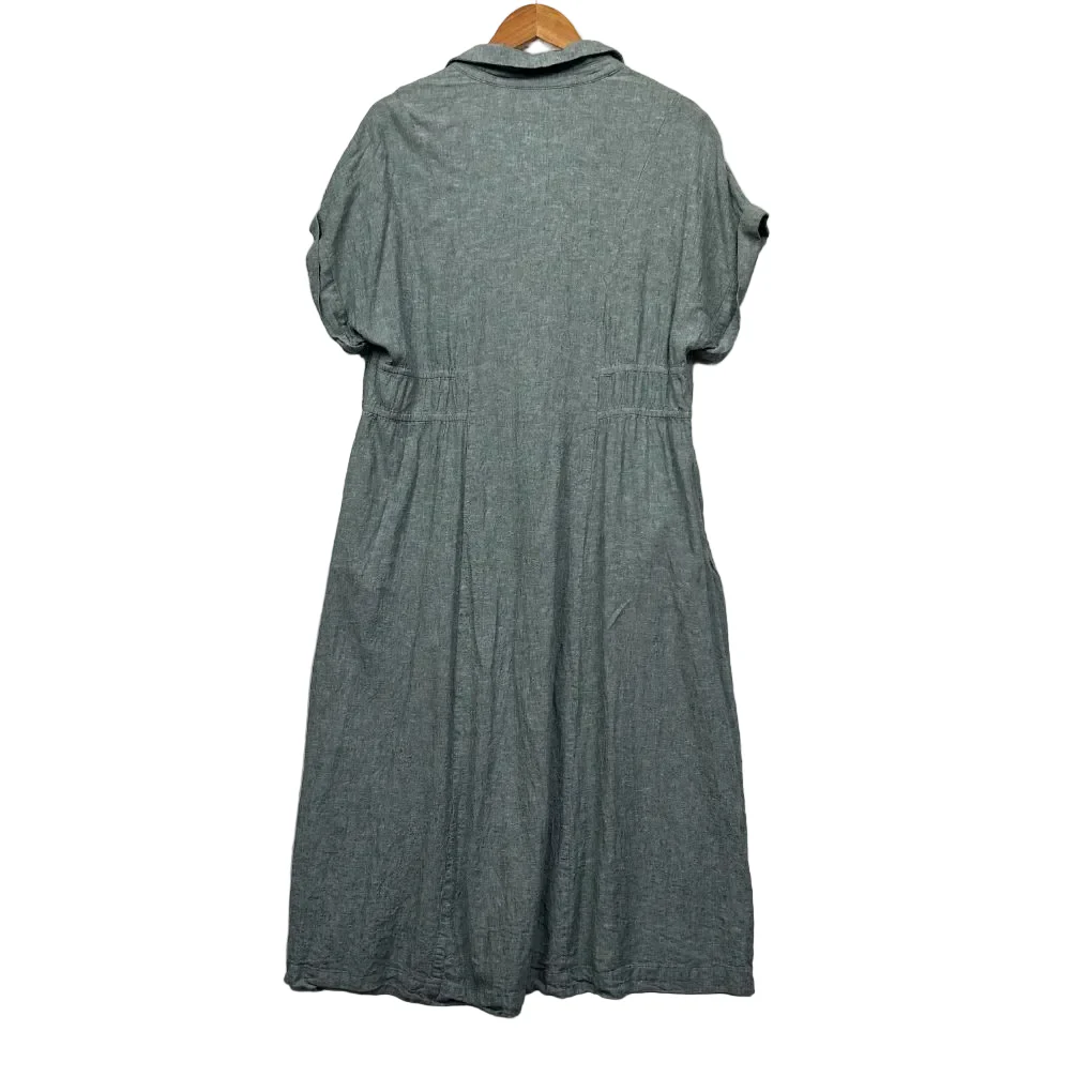 Sussan Linen Maxi Dress - Size 16 - Image 2