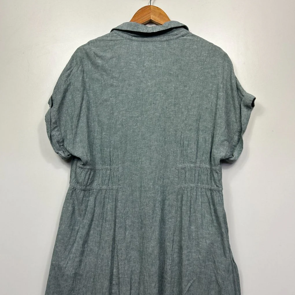 Sussan Linen Maxi Dress - Size 16 - Image 4