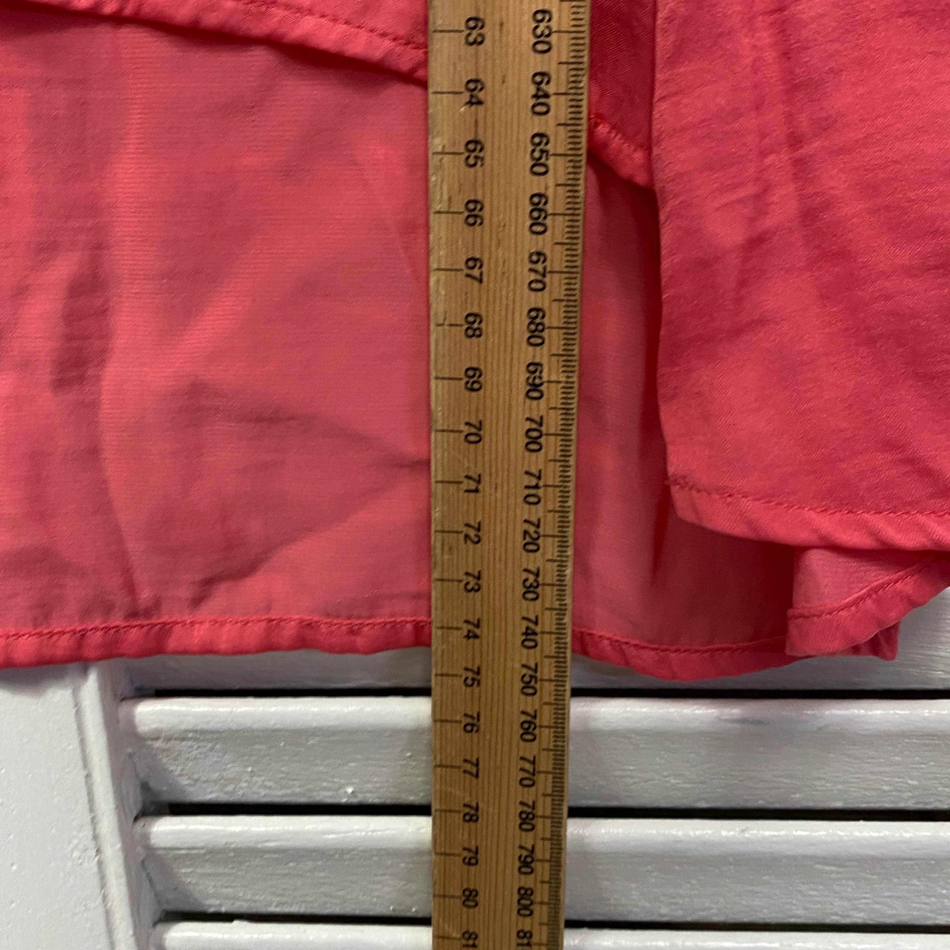 Sussan Top Size 14 Pink Bell Sleeve Button up - Image 7