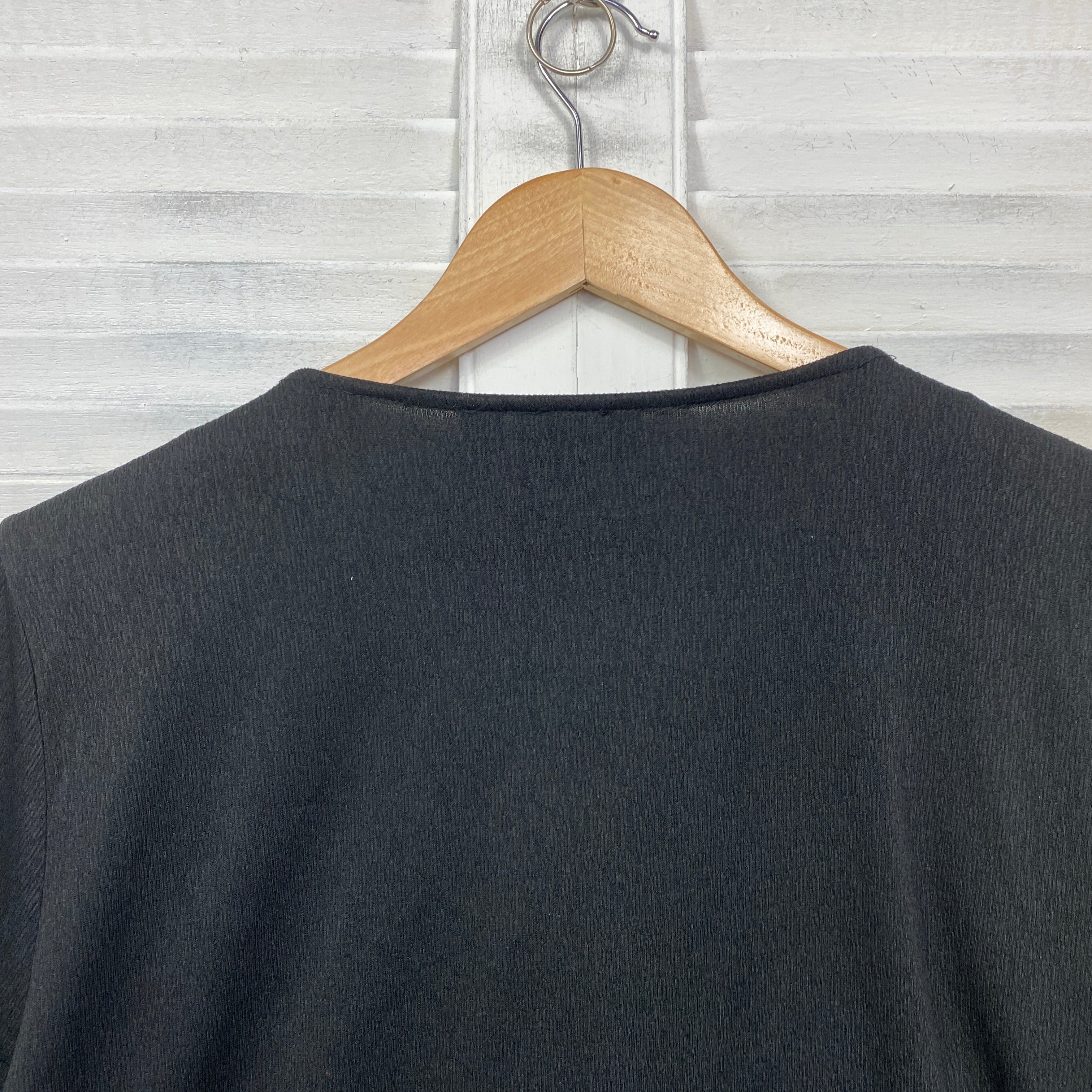 Sussan Blazer Jacket Size 2XL 16 18 Black  Button Up - Image 8
