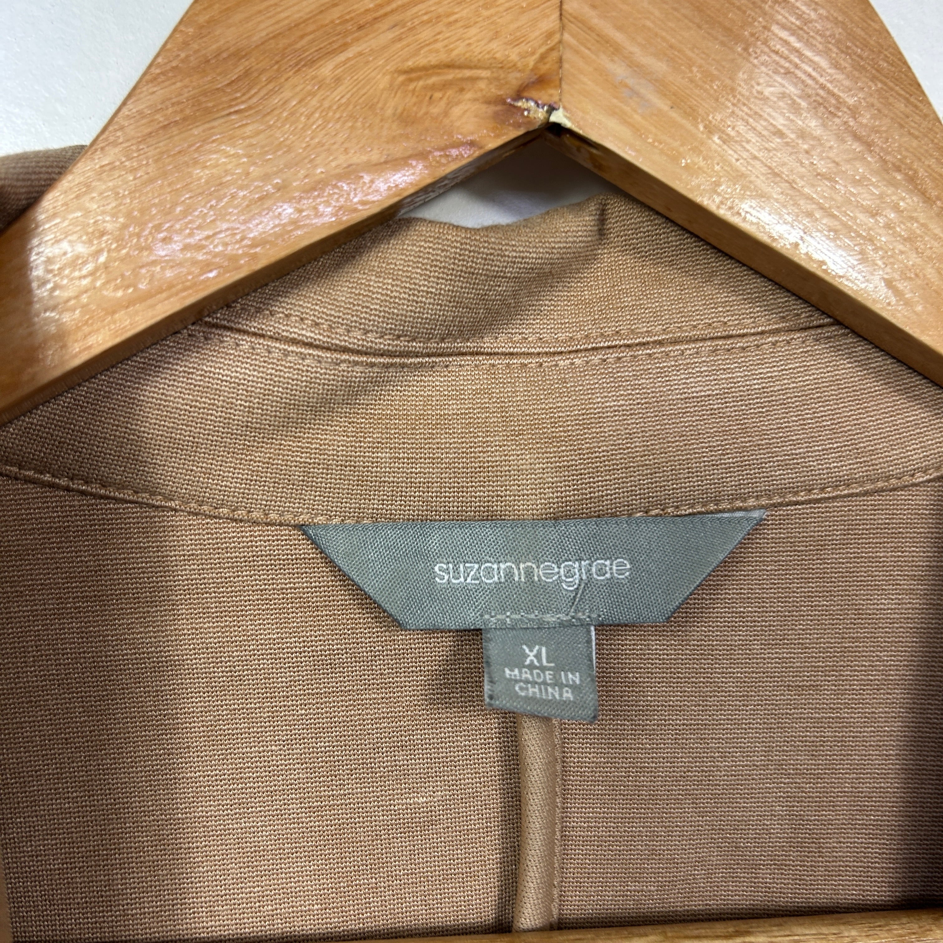 Suzanne Grae Beige Blazer - Size XL - Image 2