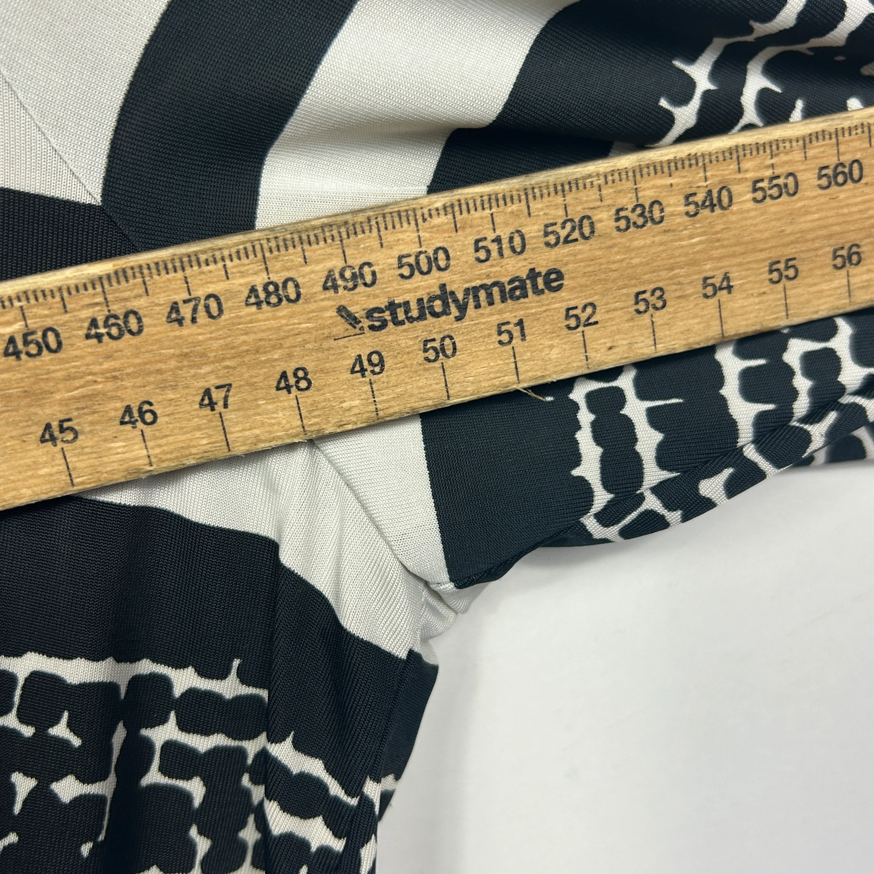 Suzanne Grae Black and White Dress - Size L - Image 5