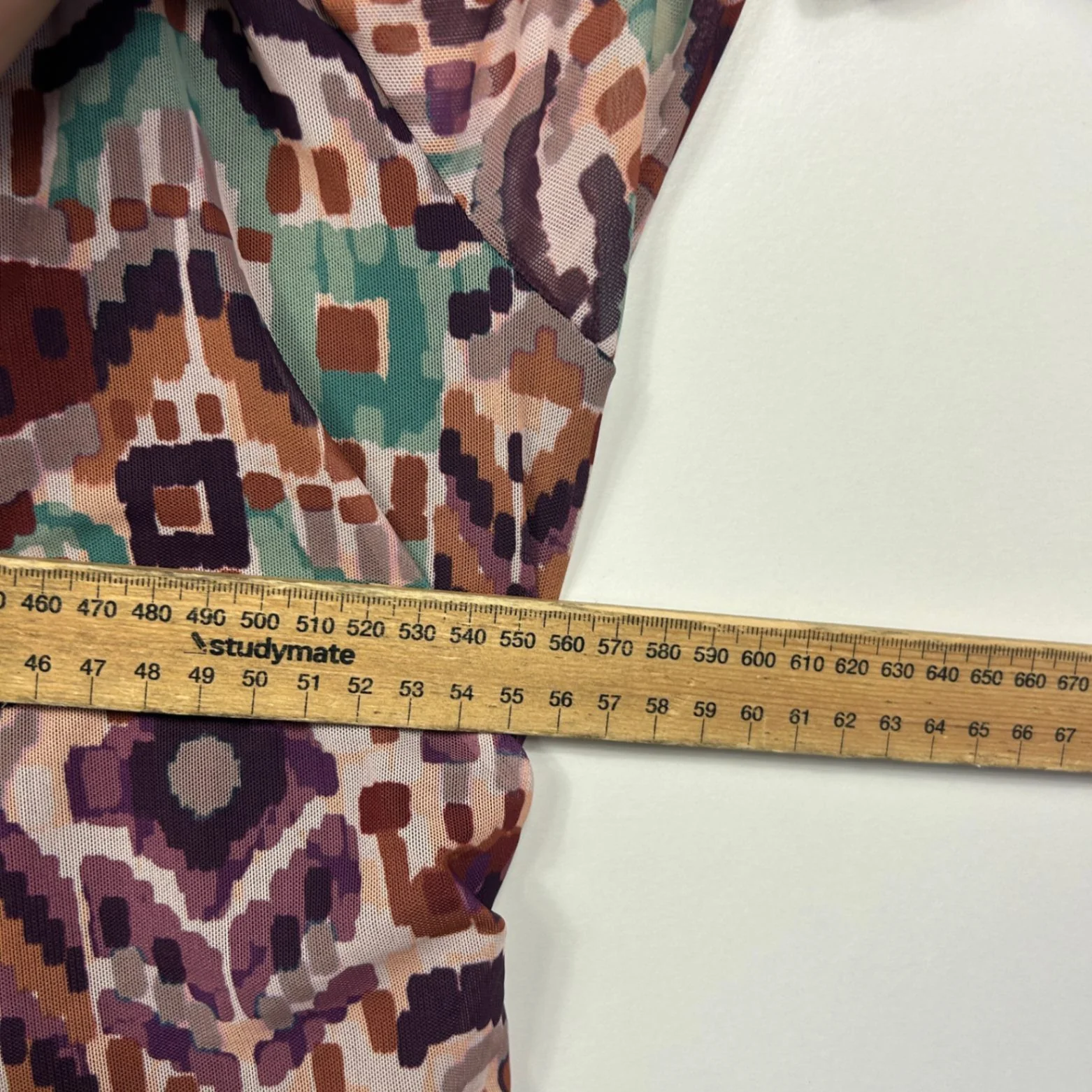 Suzanne Grae Multicoloured 3/4 Sleeve Dress Size XL - Image 6