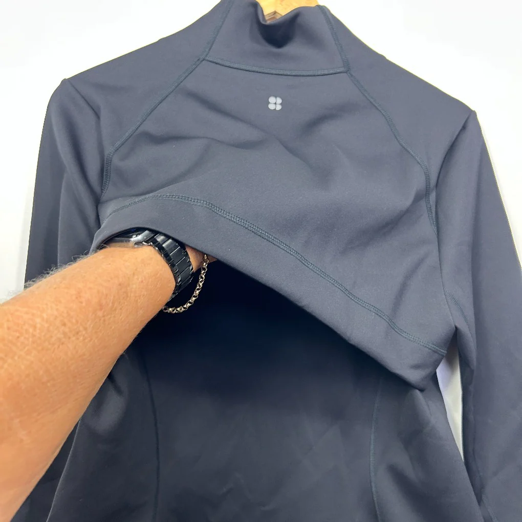 Sweaty Betty Power Softshell Black Jacket - Size XL - Image 4