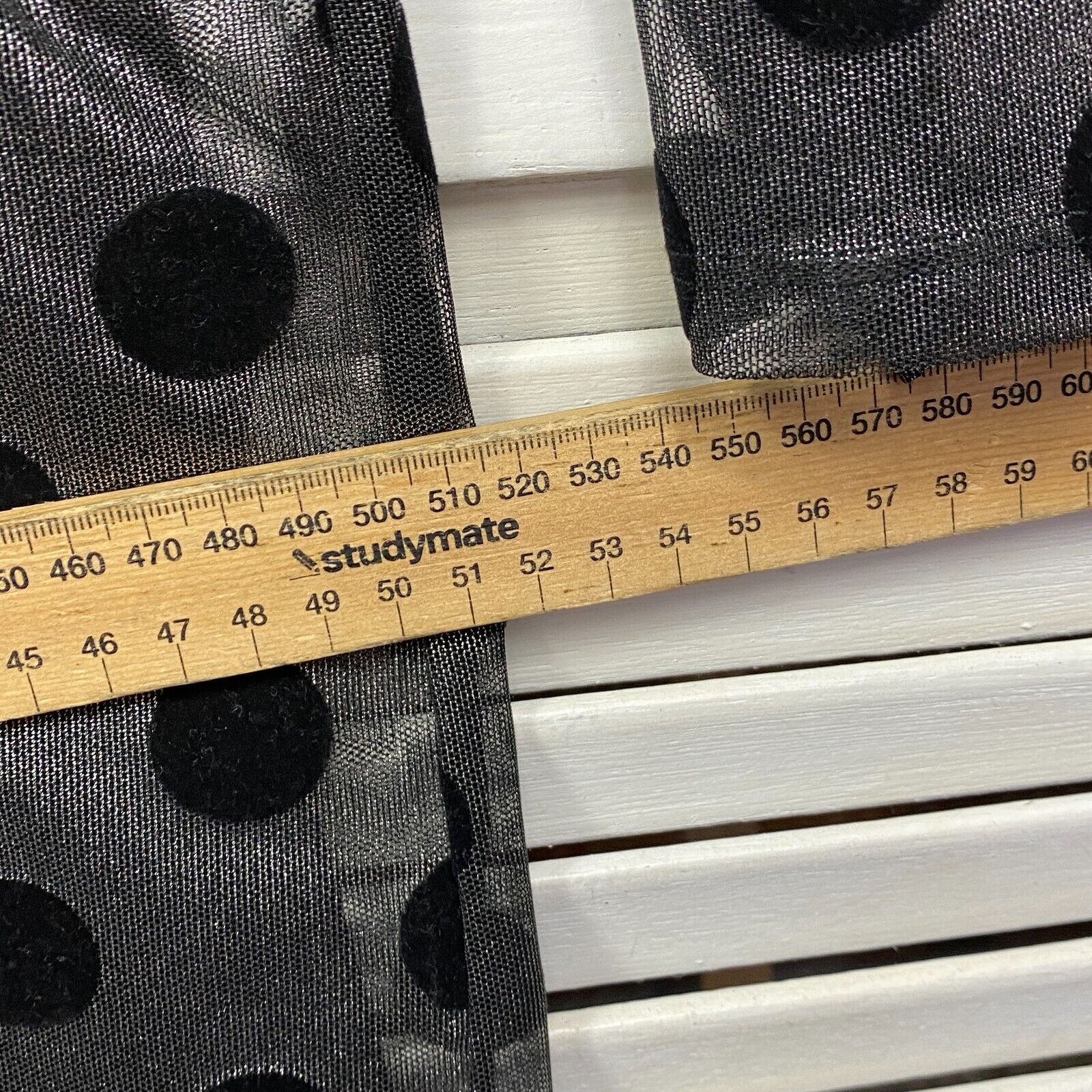 Taking Shape Dress Size 12 14 XXS Black Long Sleeve Grey Polka Dots - Image 8