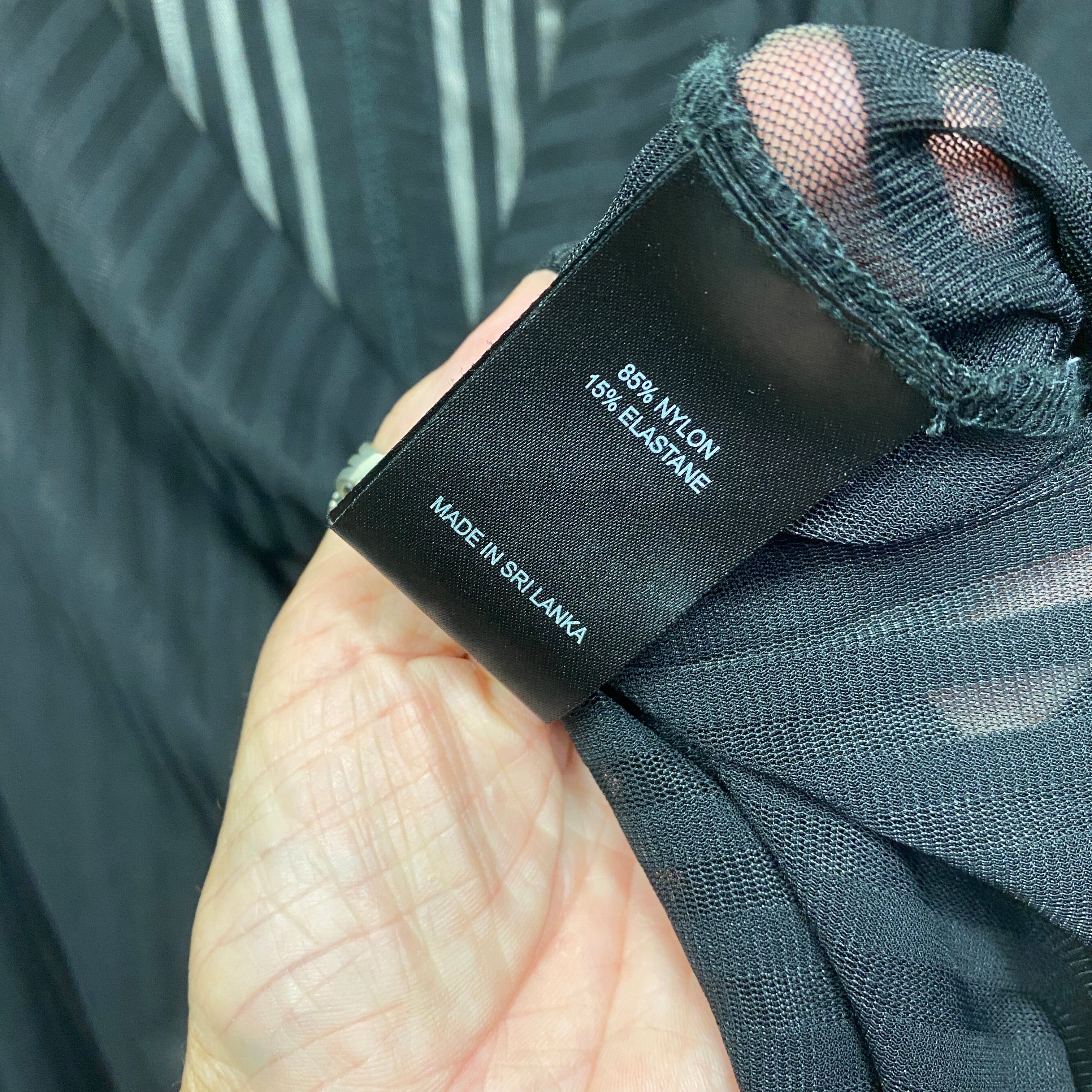 Taking Shape Tunic Top Layer Size 14 XS Black Sheer - Image 7