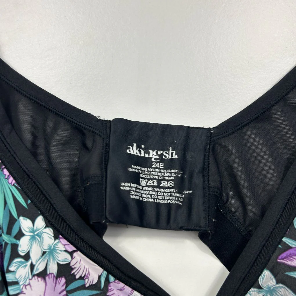 Taking Shape Floral Bra - Size 24E - Image 2