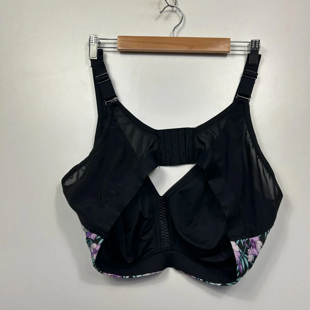 Taking Shape Floral Bra - Size 24E - Image 3
