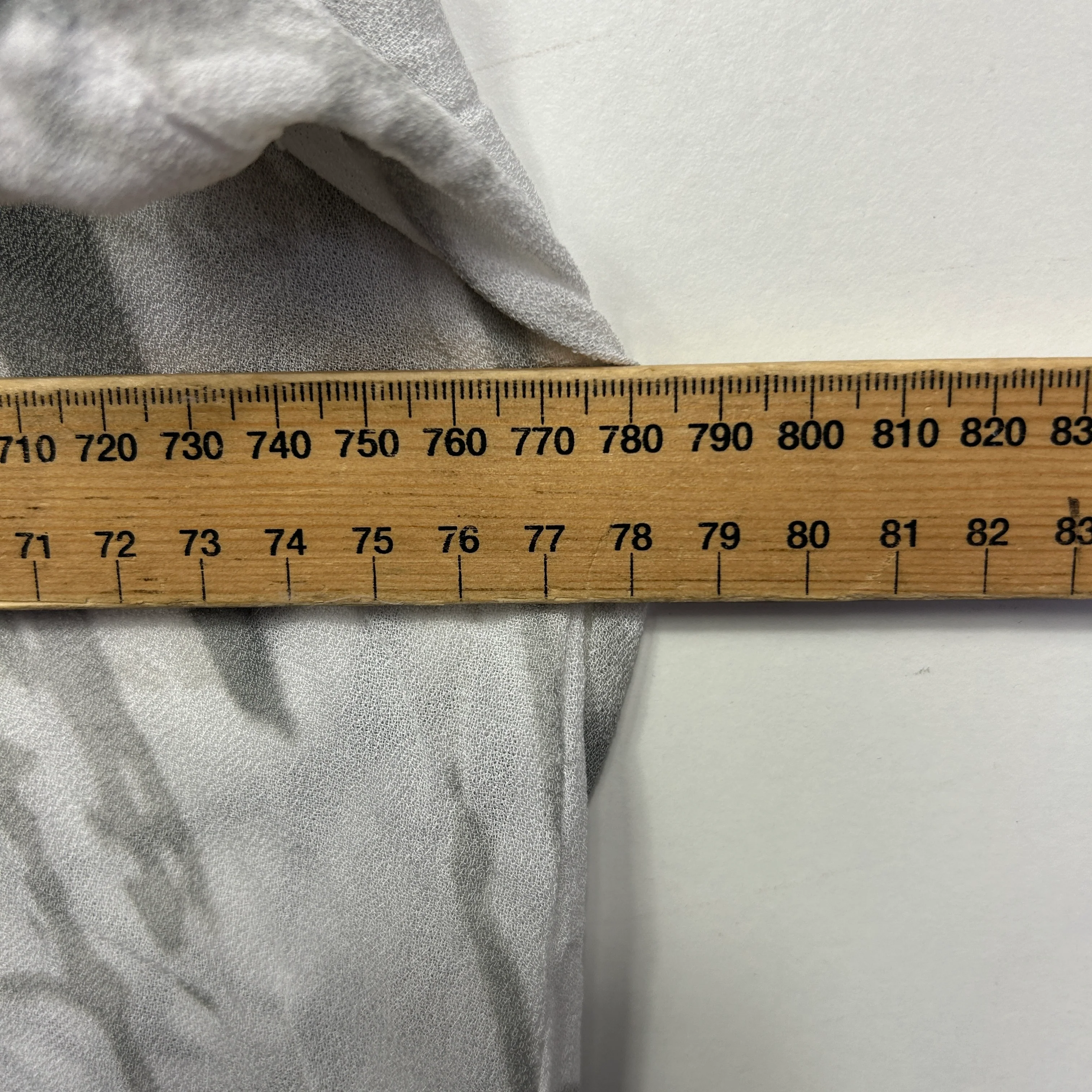 Taking Shape White Sheer Top - Size 18/M - Image 6