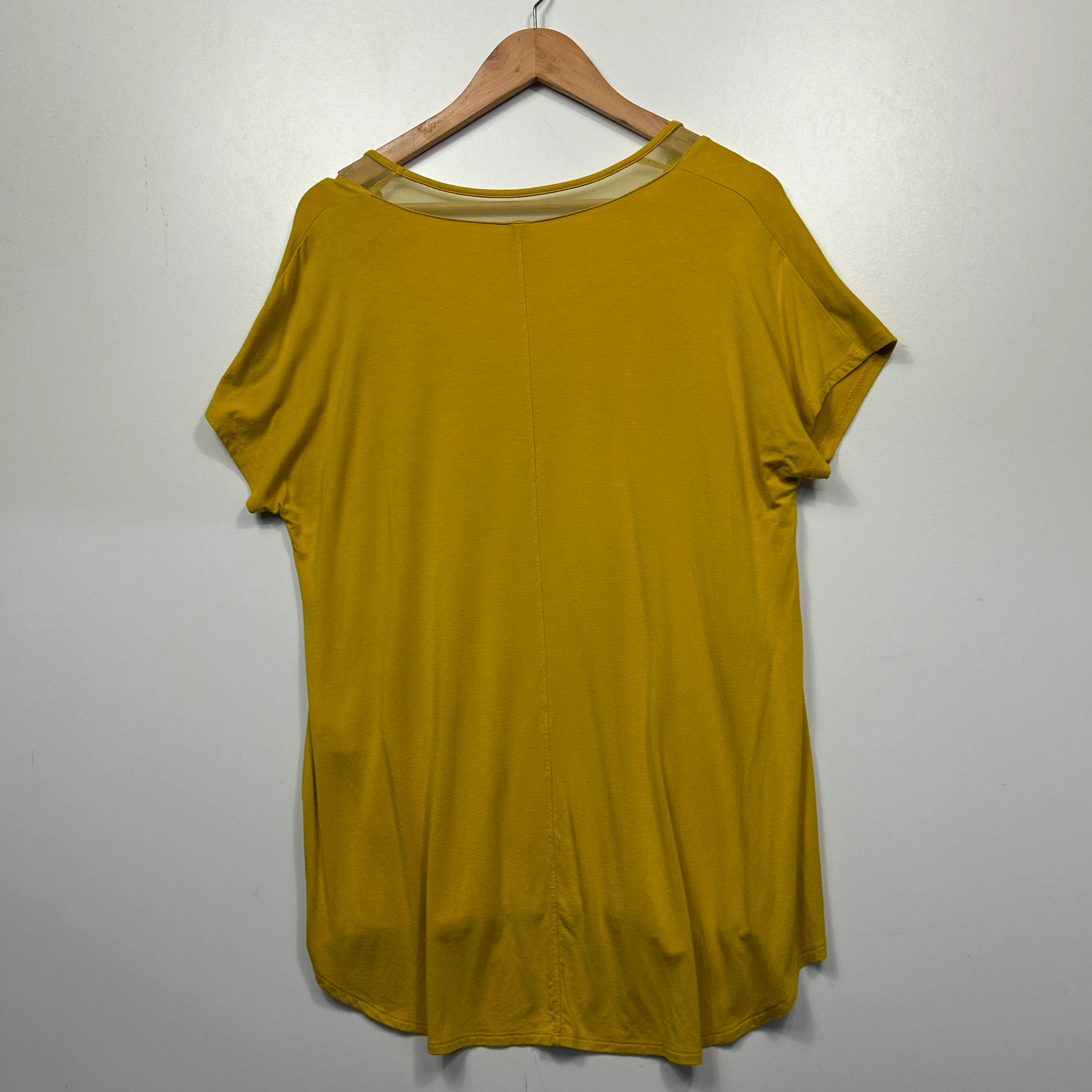 Taking Shape Mustard Yellow Top - Size 12/XXS - Image 4