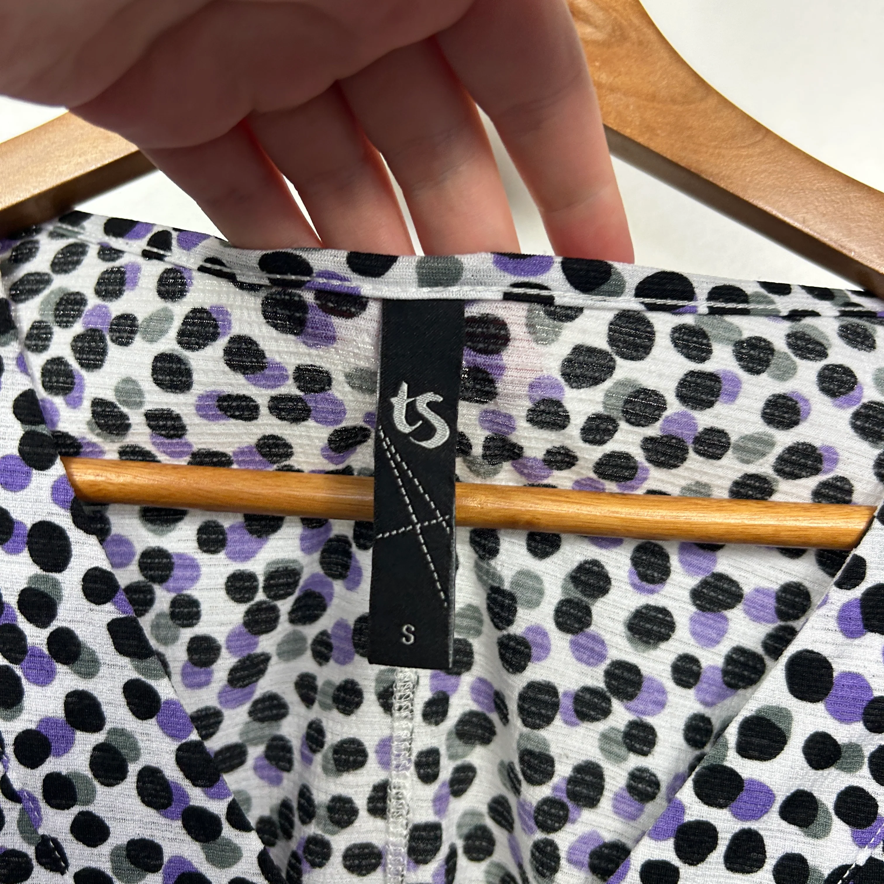 Taking Shape Spotted Print Tunic Top - Size 16/S - Image 2