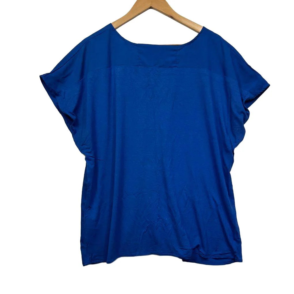 Tania Kay Blue Top - Size 16 - Image 2