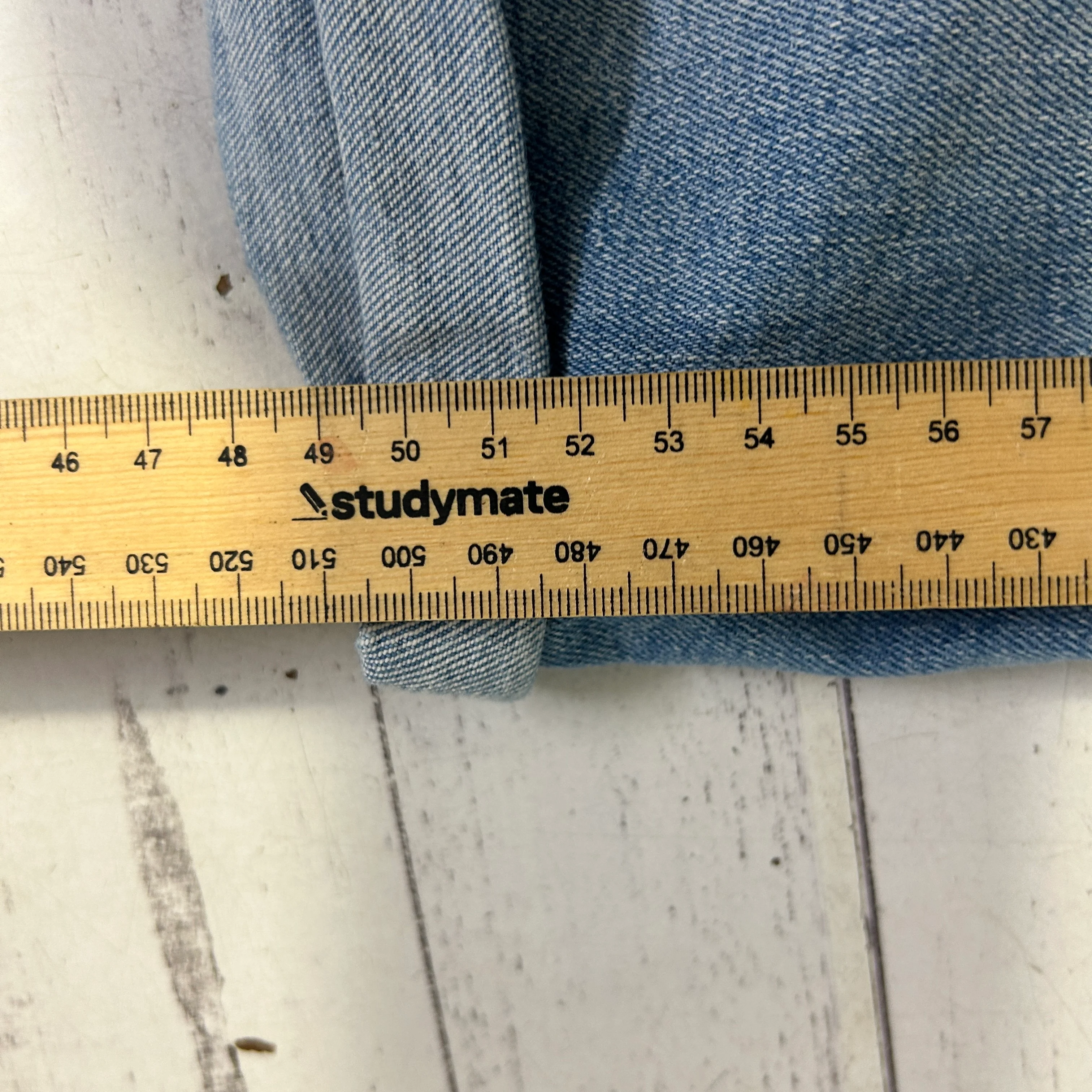 Target Blue Denim Shorts - Size 18 - Image 6