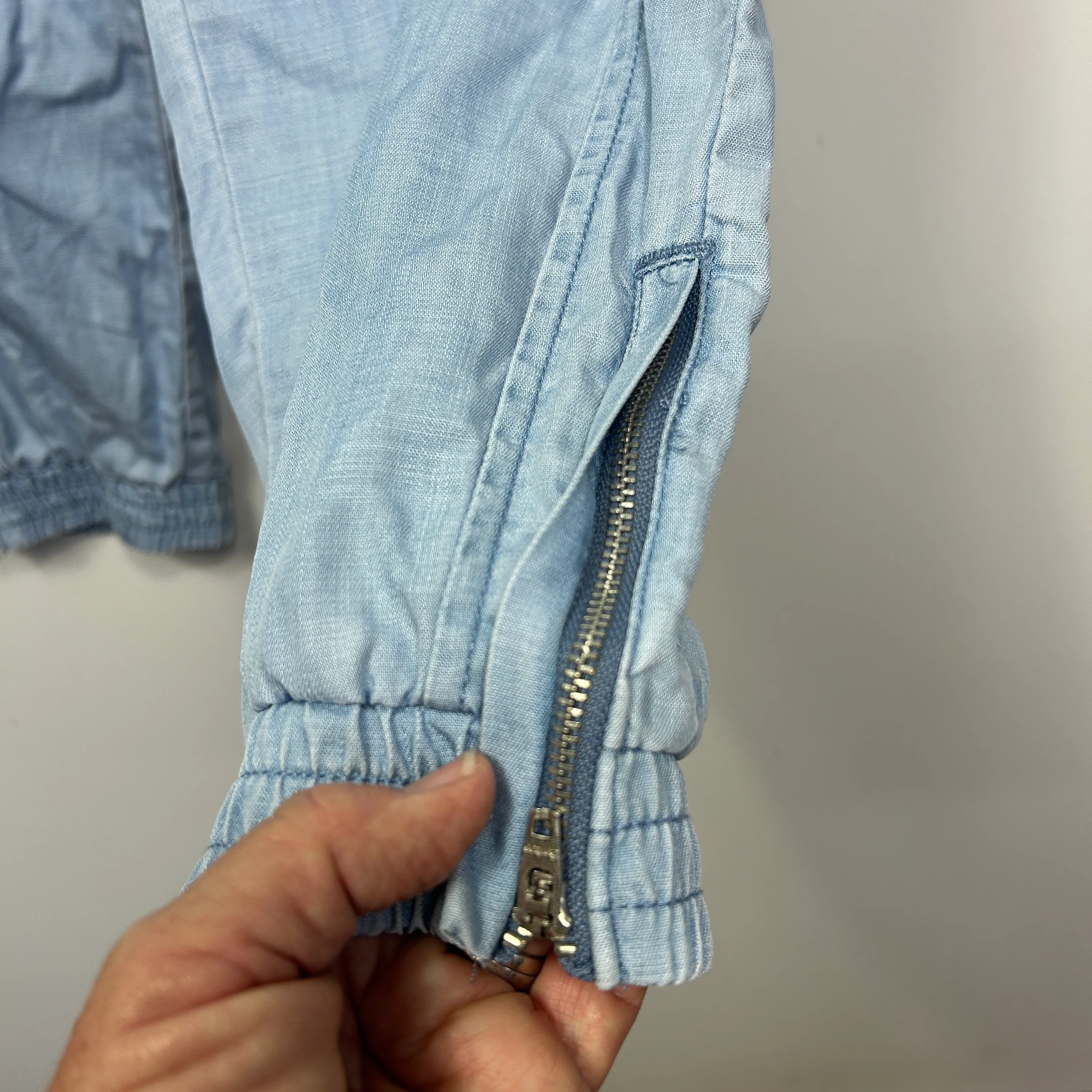 Target Collection Light Blue Jogger Pants - Size 14 - Image 5